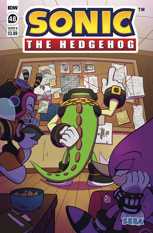 Sonic The Hedgehog Vol 3 #48 (Cover B)