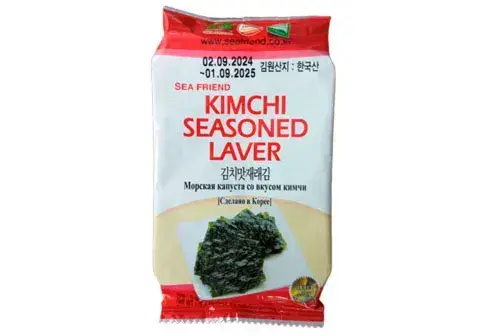 Морская капуста  Seasoned с кимчи, 5г