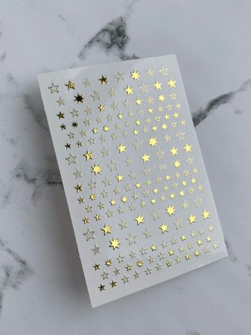 Металлизированные 3D наклейки 