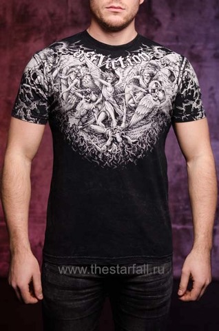 Affliction | Футболка мужская ANGELS REVIVAL A20947 перед