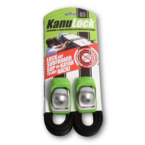 Kanulock Lockable Tie Downs 2,5 m/8 ft