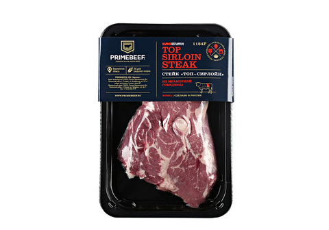Стейк Топ Сирлойн ПРАЙМБИФ охлажденный, 400г
