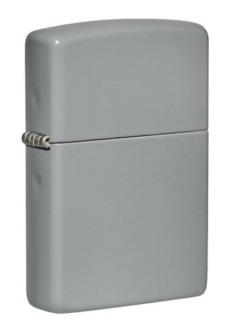 Зажигалка ZIPPO с покрытием Flat Grey, латунь/сталь, серая, матовая, 57x38x13 мм (Classic 49452) Wenger-Victorinox.Ru