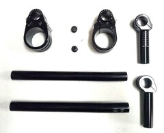 Клипоны для мотоцикла 45 мм черные