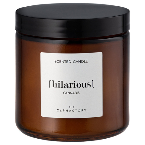 Свеча ароматическая 60ч Ambientair The Olphactory Hilarious Cannabis