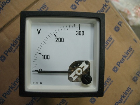 Вольтметр 0-300V (1ф) / METER VOLT 0-300V D72 EURODIN АРТ: 620-817