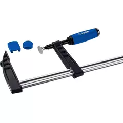 ЗУБР ПС-500/120, F, 500 х 120 мм, усиленная струбцина, Профессионал (32155-120-500)