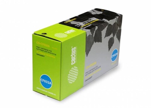 Лазерный картридж Cactus CS-CF032A (HP 646A) желтый для HP Color LaserJet CM4540 MFP, CM4540f MFP, CM4540fskm MFP, CM4540mfp Enterprise (12'500 стр.)