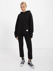 Толстовка Alpha Industries Essential French Terry Hoodie Black (Черный)