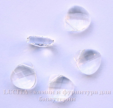 6012 Подвеска Сваровски Flat Briolette Crystal (11x10 мм) ()