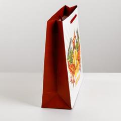 Купить Пакет «Мужчина защита и опора» 23х27х8см в Магазине тельняшек