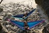 Картинка гамак туристический Ticket to the Moon king size hammock Aqua/Pink - 5