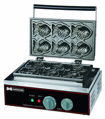 Вафельница в форме рыбок Hurakan HKN-GES6F