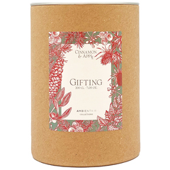 Свеча ароматическая gifting, Корица и яблоко, 40 ч