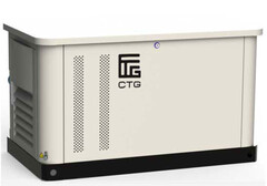 Генератор бензиновый CTG CX12000TSA - [9 кВт / 380V / Lifan 2V78F-2] в кожухе, трехфазный