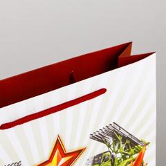 Купить Пакет «Мужчина защита и опора» 23х27х8см в Магазине тельняшек