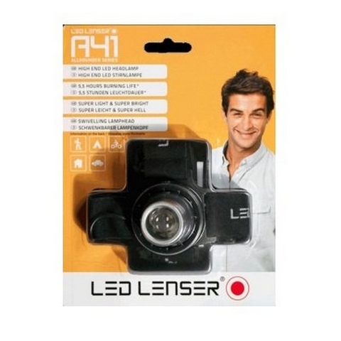 Фонарь налобный Led Lenser A41, 100 lm, ААА X 3 шт. (7241)