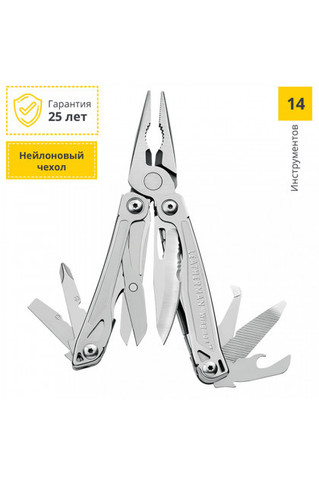 Мультитул Leatherman Wingman, 14 функций, нейлоновый чехол