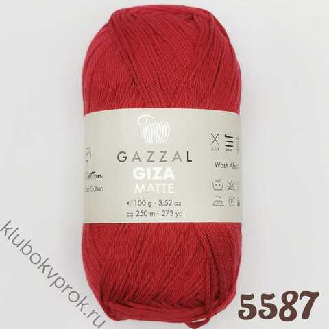 GAZZAL GIZA MATTE 5587, Красный