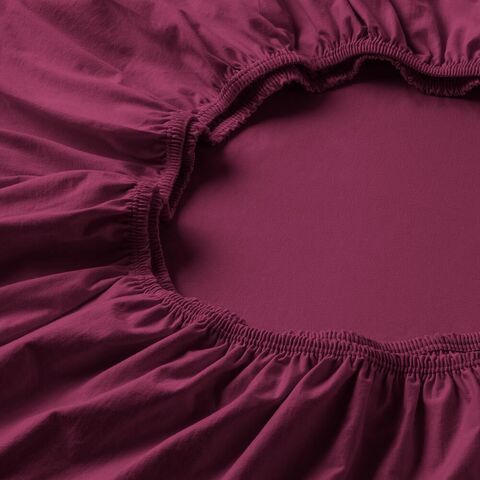 Простыня на резинке 150x200 Estella 690 fuchsia фуксия