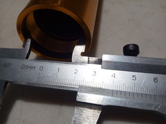 Внешний стакан пера вилки для Yamaha YZF R3 2019-2022 г.в., золотой