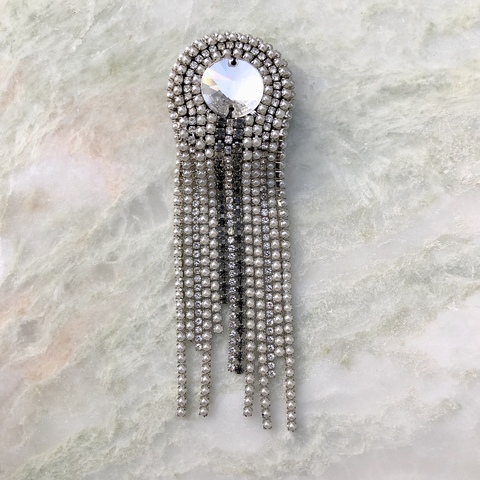 Моносерьга - клипса Соларус