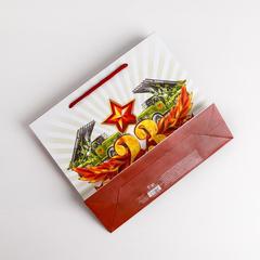 Купить Пакет «Мужчина защита и опора» 23х27х8см в Магазине тельняшек