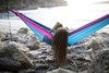 Картинка гамак туристический Ticket to the Moon king size hammock Aqua/Pink - 7