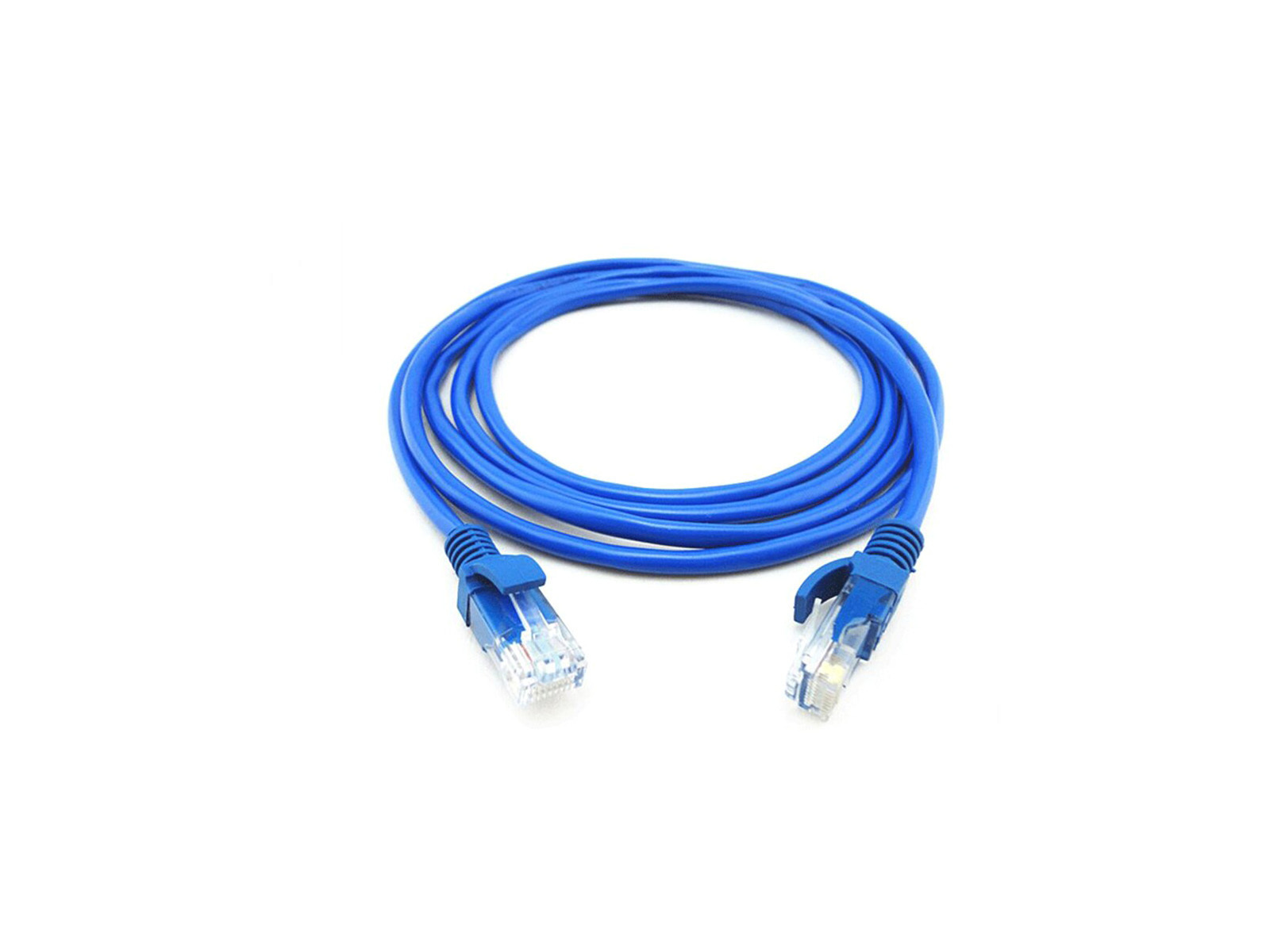 Патч-корд Ripo (Рипо) Standart UTP4 Cat 6, Cu, RJ45, 10 m (синий)