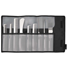 Набор расчесок Jaguar A-Line Ionic (9 шт, ионные, белые)