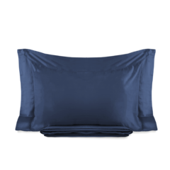 Постельное белье из тенселя Pure | синий