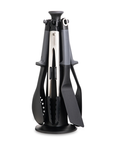 Набор кухонных инструментов на подставке Joseph Joseph Elevate 6 предметов серый