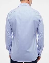 Сорочка мужская Eterna Slim Fit 8992-F140-16 в синюю полоску