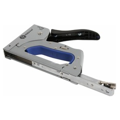 Степлер механический КОБАЛЬТ 3в1, скобы 6-14мм (тип 53), шпильки (до 14мм), гвозди (до 14мм), рег.удара (240-683)