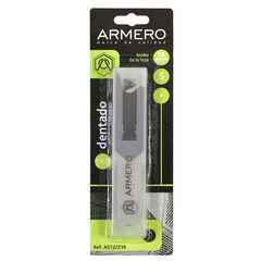 Лезвие сегментное Armero A512/219 с зубцами, 18 мм, 5 шт