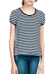 Купить Футболка-тельняшка для девочки (рукав 