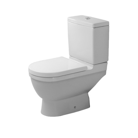 Duravit Starck 3 Унитаз моноблок 655х360 мм, с отдельным бачком (не вкл.бачок), включая крепление, слив универсальный, цвет белый 126010000