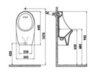 Писсуар Creavit TP611-00CB00E-0000 подвесной Белый
