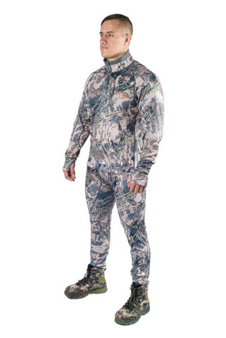 Термобельё BASE LAYER, ЦВЕТ CAMO GRAY