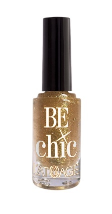 L’atuage Лак для ногтей BE CHIC  тон 703 золотые блёстки  8,5мл