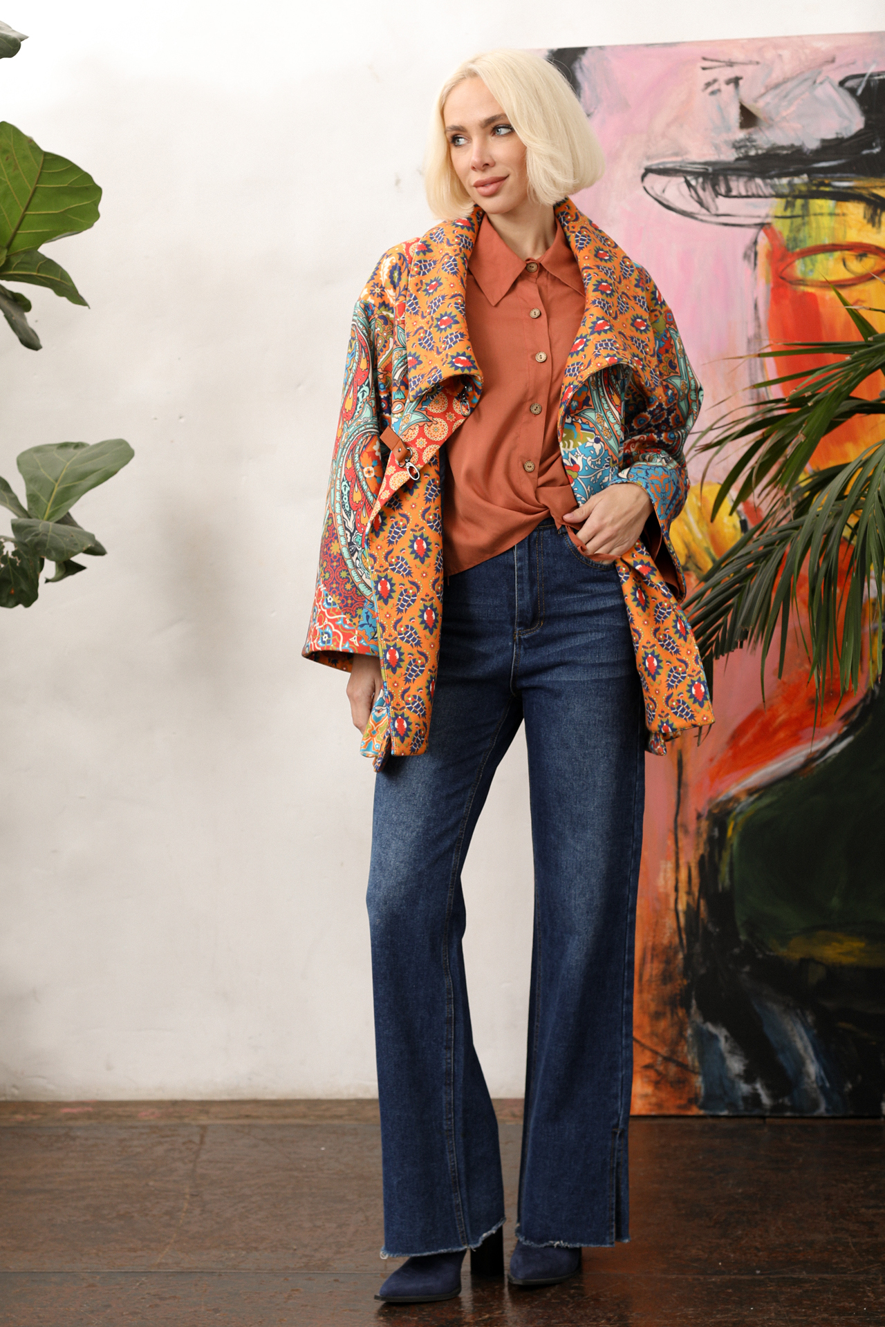 Half coat Mojito drape Persian Night buy in online shop price order online
