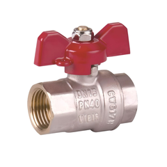 ViEiR шаровой кран ВР бабочка 1" усиленный (VR201-03)