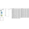 Radaway 1012075-09-01 Душевое ограждение Essenza Pro 8 Gold Walk-In 75*200 прозрачное 8 мм золото