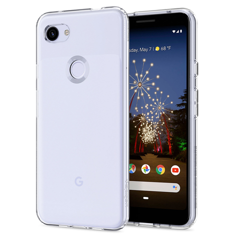 Чехол Spigen Liquid Crystal для Google Pixel 3A (Прозрачный)