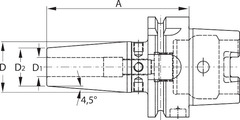 Термозажимной патрон HSK-A 63 A = 130