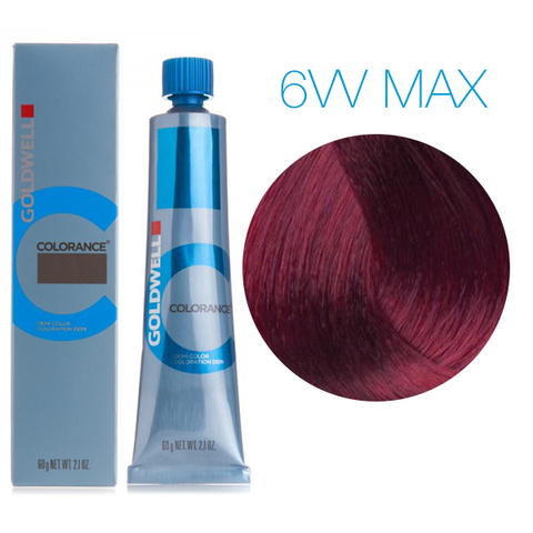 Goldwell Colorance 6VV MAX (яркий фиолетовый) - тонирующая крем-краска
