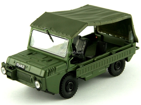 LUAZ-967 khaki 1:43 DeAgostini Auto Legends USSR #66