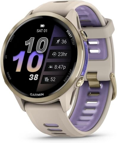 Умные часы Garmin Forerunner 970, Золотой | Soft Gold (010-02969-02 | 010-02969-62)