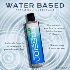Лубрикант на водной основе Passion Natural Water-Based Lubricant, 296 мл