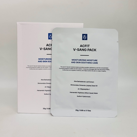 Маска тканевая успокаивающая ACFIT V - Sang Pack.
